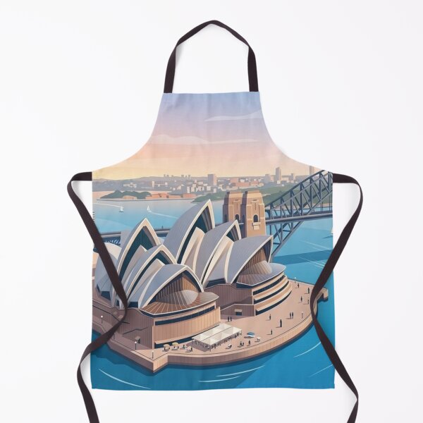 Item preview, Sydney Zenith: A Vector Harbour Horizon designed and sold by HendAhabib.