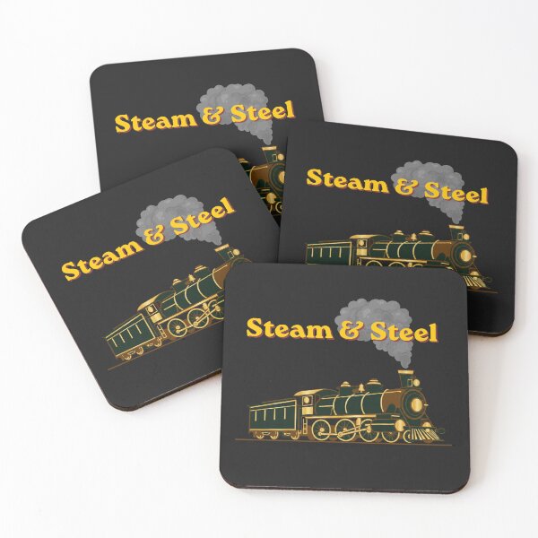 Item preview, Steam & Steel Vintage Train | Minimalist Retro Locomotive  designed and sold by Aquarius-club.