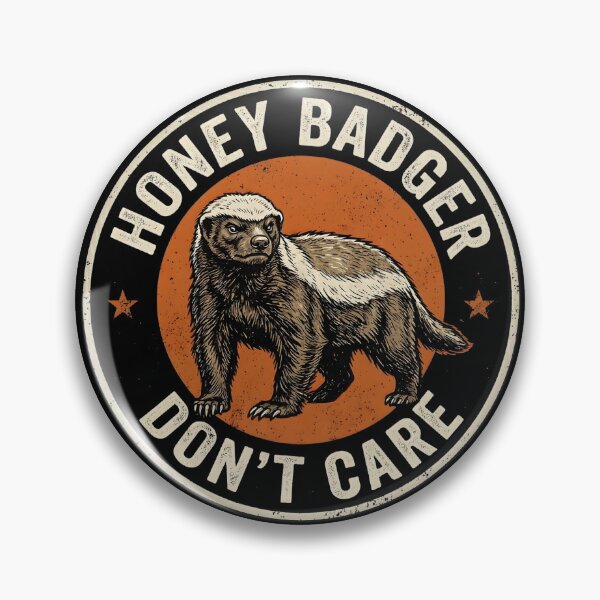 Item preview, Honey Badger Don't Care designed and sold by dudelinart.