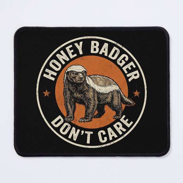 Item preview, Honey Badger Don't Care designed and sold by dudelinart.