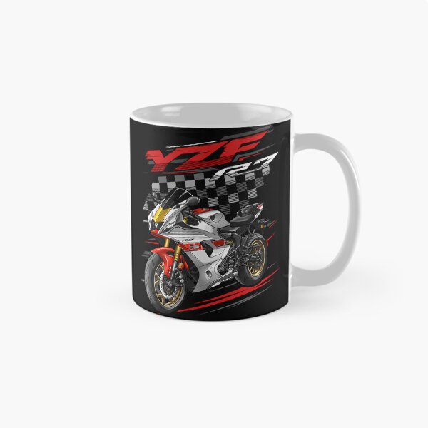Aperçu de l'œuvre Yamaha YZF-R7 2022 (60e anniversaire) pour les motards créée et vendue par Saksija.
