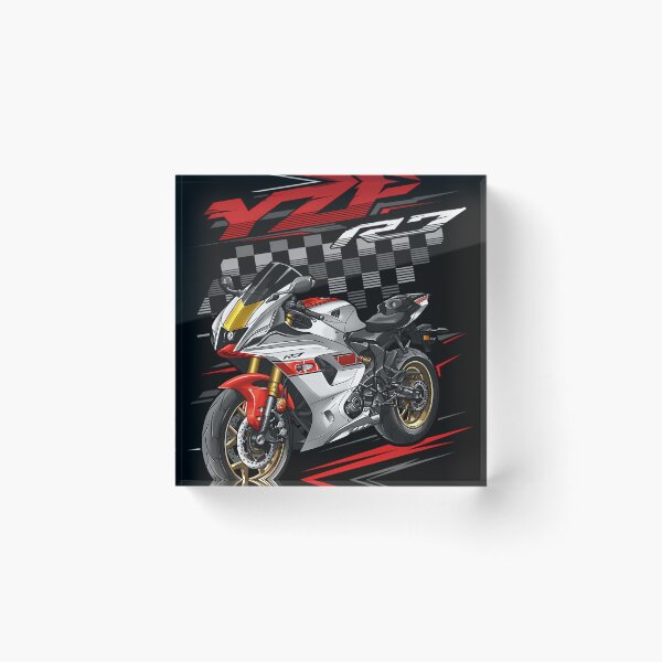 Aperçu de l'œuvre Yamaha YZF-R7 2022 (60e anniversaire) pour les motards créée et vendue par Saksija.
