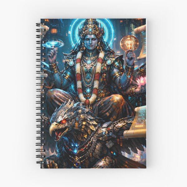 Item preview, Cyber-Vishnu (The Preserver) designed and sold by CosmicLotusArt.