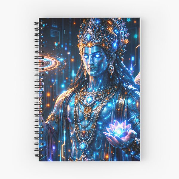 Artikelvorschau, Cyber-Vishnu (Der Bewahrer) entworfen und verkauft von CosmicLotusArt.