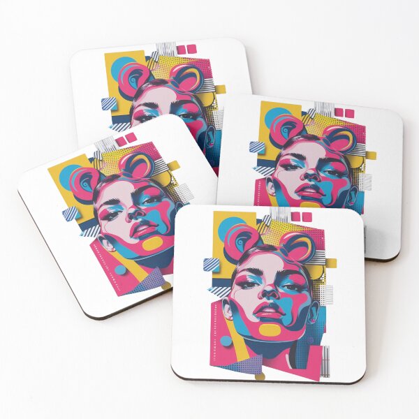 Item preview,  pop art portrait designed and sold by Neuro Muse Studio.
