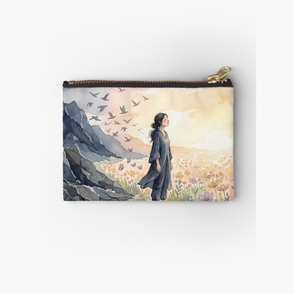 Item preview, Letting Go Dark To Light Watercolor Art Therapy designed and sold by LoliDesignShop.