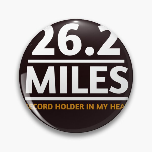 Item preview, Funny 26.2 Miles Running  – Record Holder in My Head Marathon Humor  designed and sold by Abibless1998.
