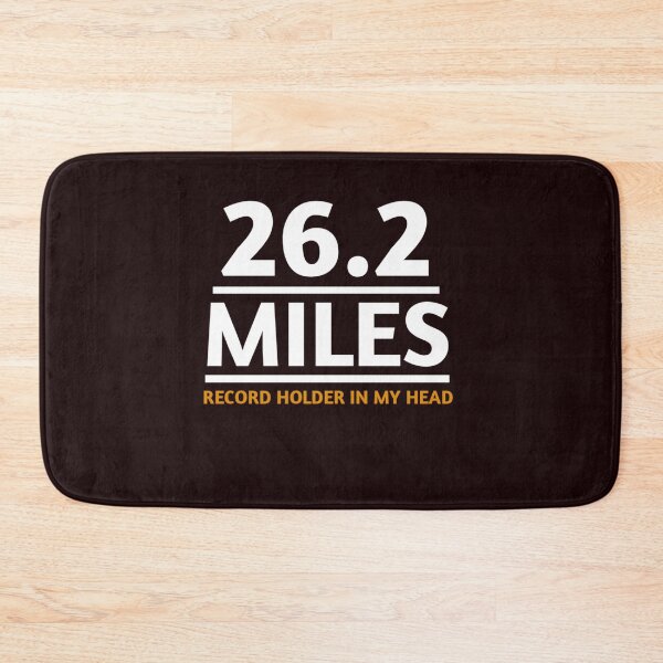 Item preview, Funny 26.2 Miles Running  – Record Holder in My Head Marathon Humor  designed and sold by Abibless1998.