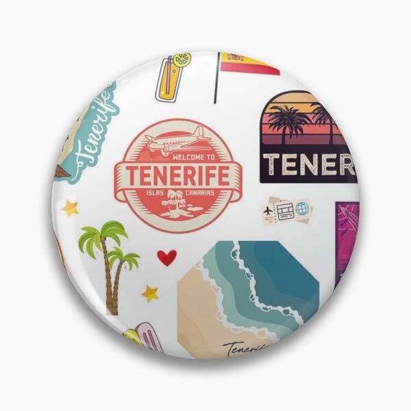 Item preview, Tenerife T-Shirt – Minimal Travel Island Design designed and sold by MedCanvas.