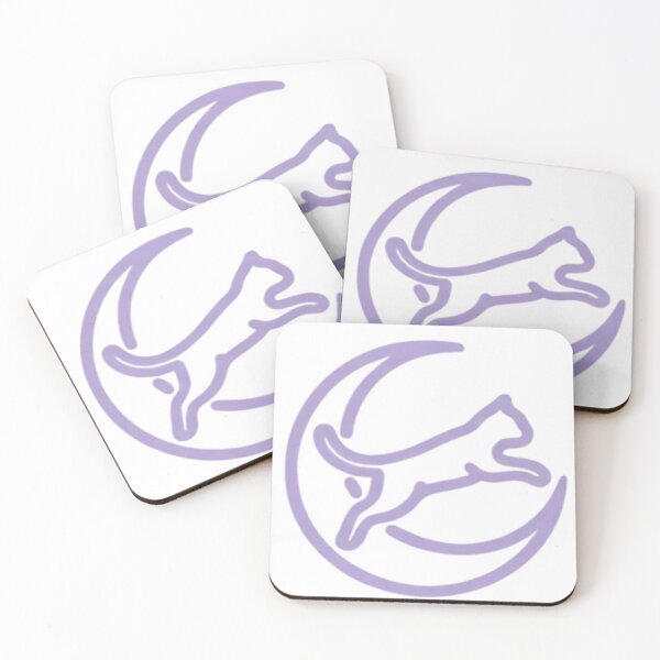 Item preview,  Minimalist Cat Line Art Set – Pastel Purple Aesthetic Cute Cat Icons Bundle designed and sold by Velora Design .
