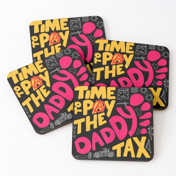 Item preview, Time to Pay the Daddy Tax Funny Gamer Dad Father's Day  designed and sold by OMITTEROMINOUS.