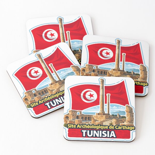 Item preview, Tunisia Vintage Travel Sticker designed and sold by maximinano100k.