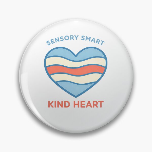 Item preview, Sensory Smart | Neurodiversity Awareness with Heart Symbol, ADHD designed and sold by Urben Loop.