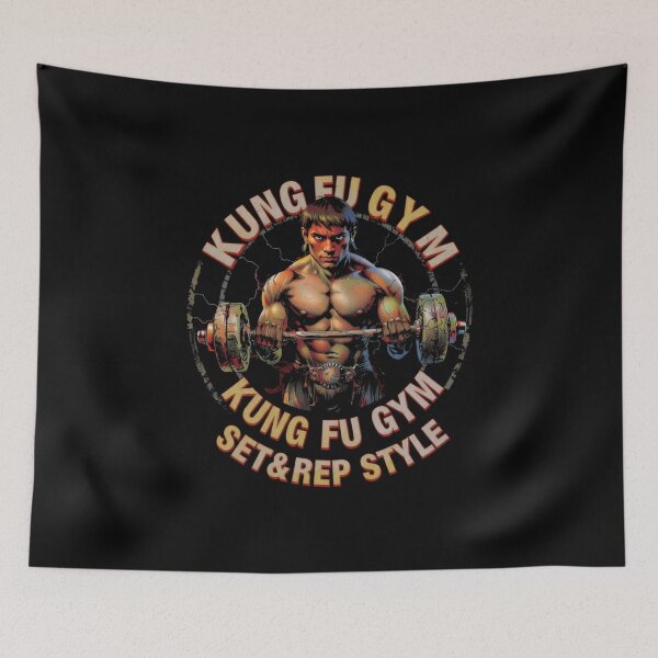 Item preview, Kung Fu Gym designed and sold by 8FistsofTees.