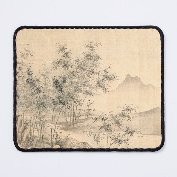 Item preview, A Solitary Crane in the Bamboo Grove designed and sold by Paper & Pine .