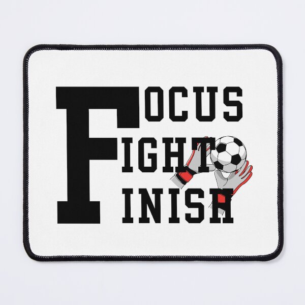 Item preview, Bold Lettering Soccer Goalkeeper Typographic Design designed and sold by LoudVictory.