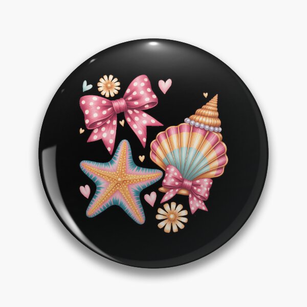 Item preview, Floral Coquette Seashell designed and sold by papertaless.