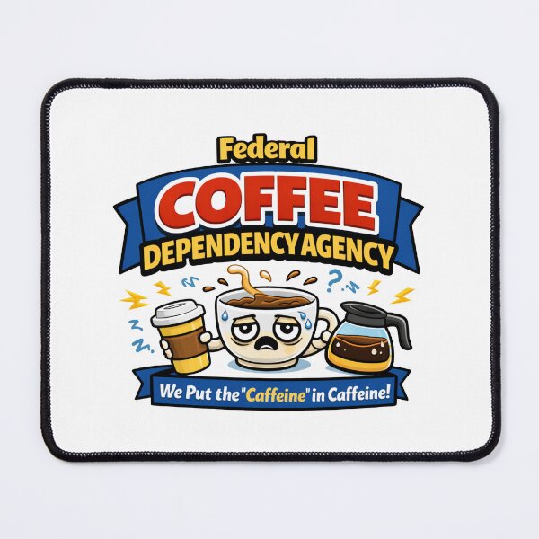 Item preview, Federal Coffee Dependency Agency  designed and sold by MonkiFlipp.