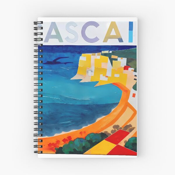 Item preview, Cascais – Collage Travel Art Print | Portugal Coastal Town Poster designed and sold by OzzFrequency.