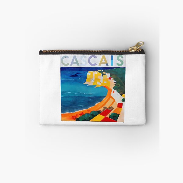 Item preview, Cascais – Collage Travel Art Print | Portugal Coastal Town Poster designed and sold by OzzFrequency.