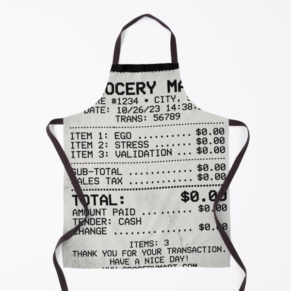 Item preview, Zero Balance | Simulation Theory Receipt & Existential Art designed and sold by OVERRIDESTUDIOS.