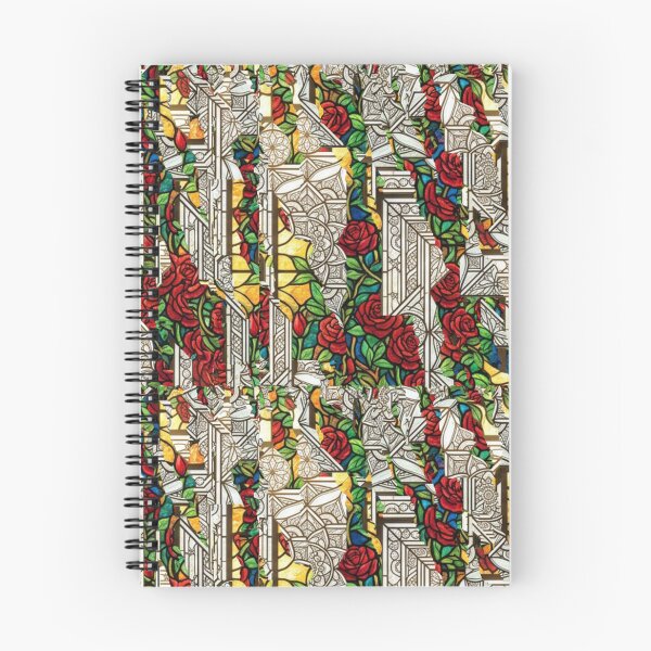 Item preview, Floral symmetry for a fabric designed and sold by Sigtrix.