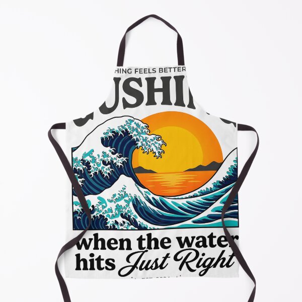 Item preview, Nothing Feels Better Than Gushing - Funny Retro Sunset Wave Pun designed and sold by P2P-paotopao.