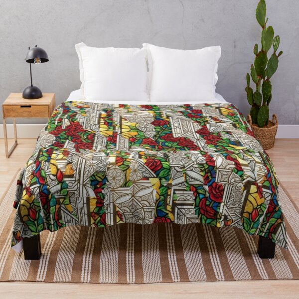 Item preview, Floral symmetry for a fabric designed and sold by Sigtrix.