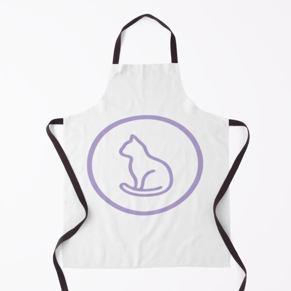 Item preview, Minimalist Cat Line Art Set – Pastel Purple Aesthetic Cute Cat Icons Bundle designed and sold by Velora Design .