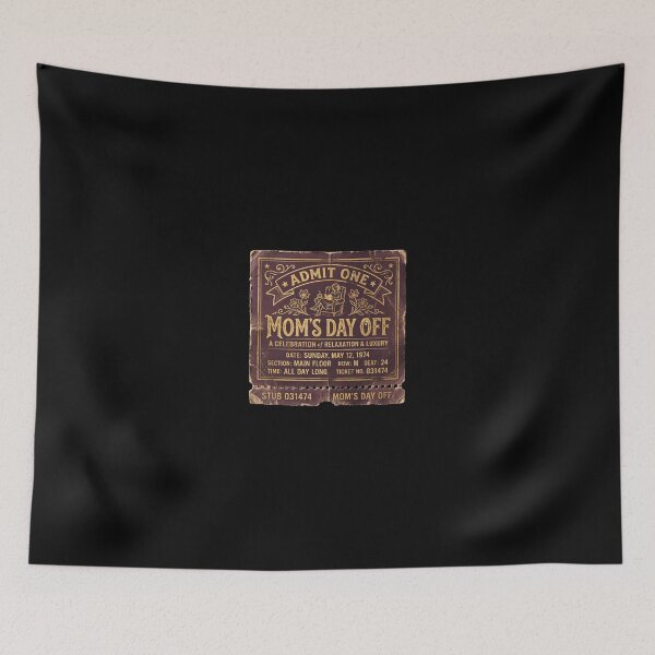 Item preview, Vintage Mom's Day Off Golden Ticket designed and sold by ryanguas.