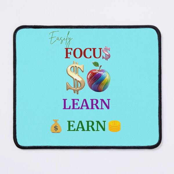 Item preview, Easily  Focus, learn, earn quoted  designed and sold by Brewgoodness.