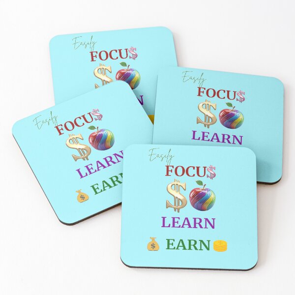 Item preview, Easily  Focus, learn, earn quoted  designed and sold by Brewgoodness.