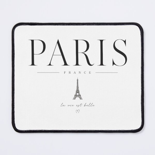 Item preview, Paris France Minimalist Typography | Elegant Parisian Aesthetic | Neutral Luxury Travel Design designed and sold by Kate1art.