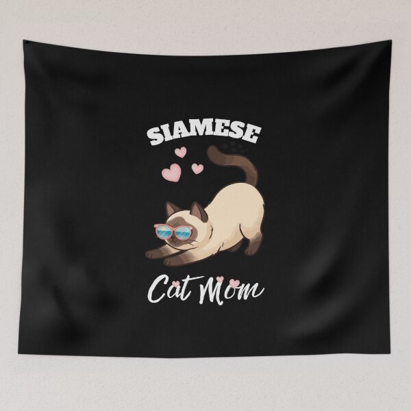 Item preview, Siamese cat mom  designed and sold by Fateh-Kro ⭐⭐⭐⭐⭐.