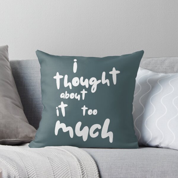 Item preview, Simple Overthinking Funny Minimalist Shirt designed and sold by LoganDzign.