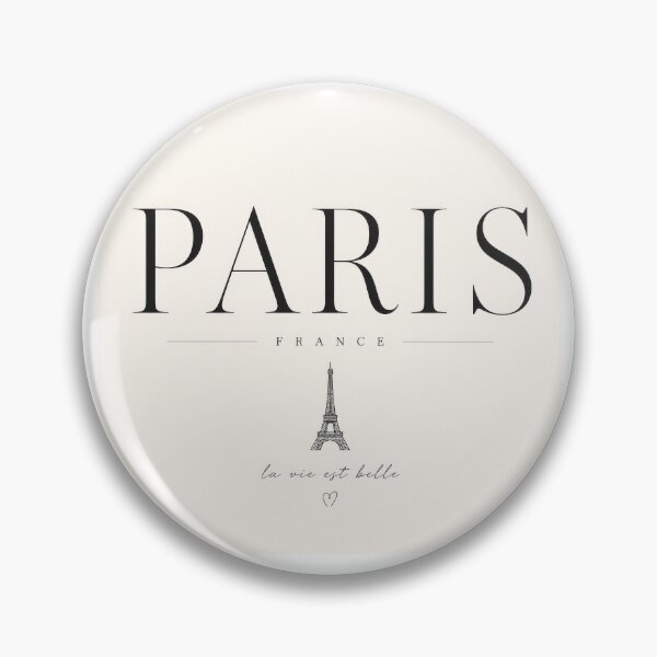 Item preview, Paris France Minimalist Typography | Elegant Parisian Aesthetic | Neutral Luxury Travel Design 2 designed and sold by Kate1art.