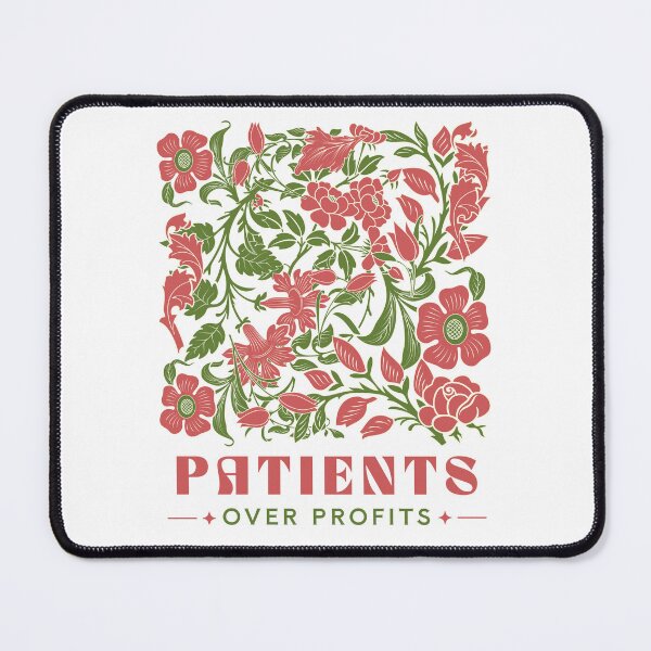 Item preview, Patients Over Profits Aesthetic Flora designed and sold by dudelinart.