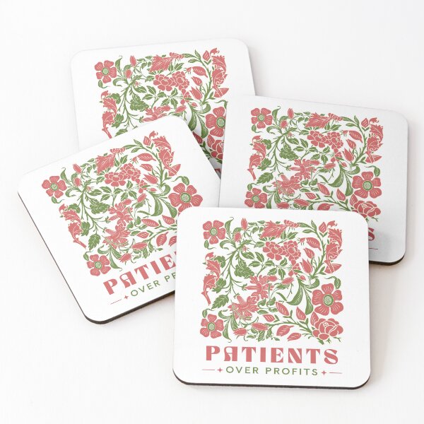 Item preview, Patients Over Profits Aesthetic Flora designed and sold by dudelinart.