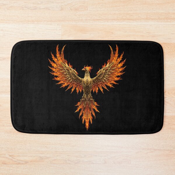 Item preview, Mechanical Golden Phoenix - Cybernetic Rebirth Art designed and sold by UnRealS.