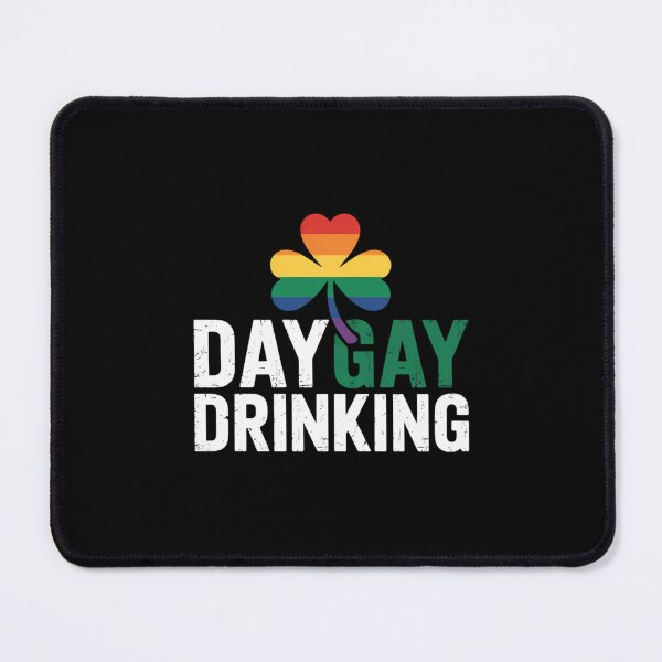 Item preview, Day Drinking LGBT Gay Pride St. Patrick's Day designed and sold by papertaless.