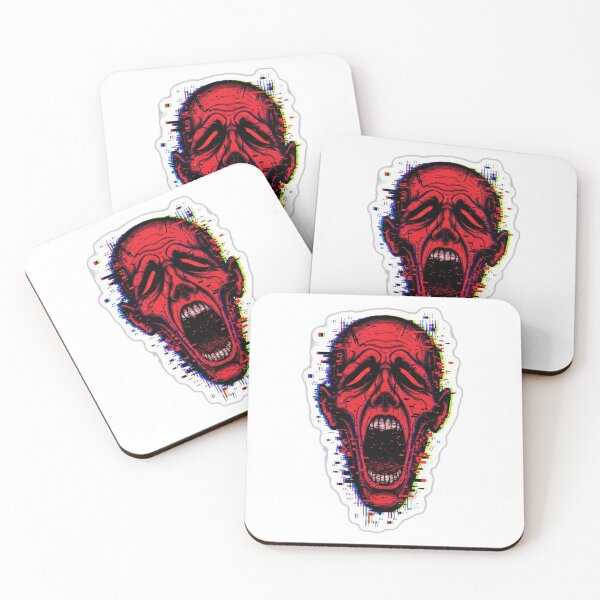 Item preview, A Glitching Screaming Face  designed and sold by grandhub.