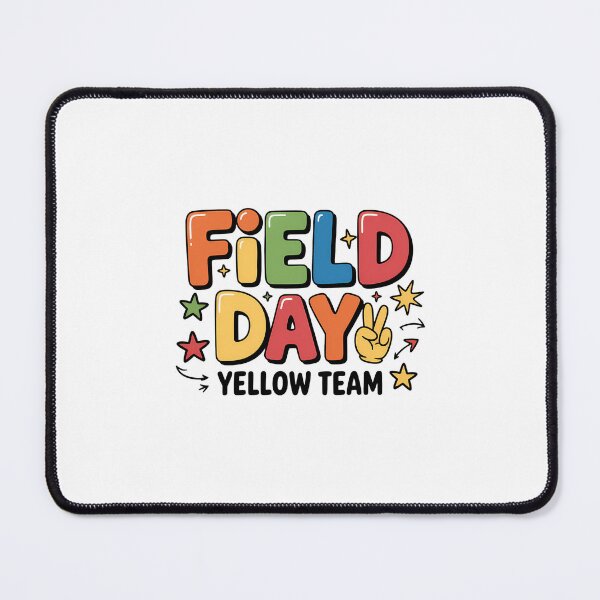Item preview, Field Day Yellow Team for Teacher Kids Field Day Games designed and sold by papertaless.