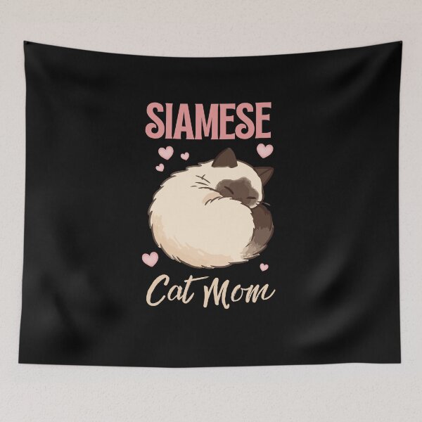 Item preview, Siamese cat mom  designed and sold by Fateh-Kro ⭐⭐⭐⭐⭐.