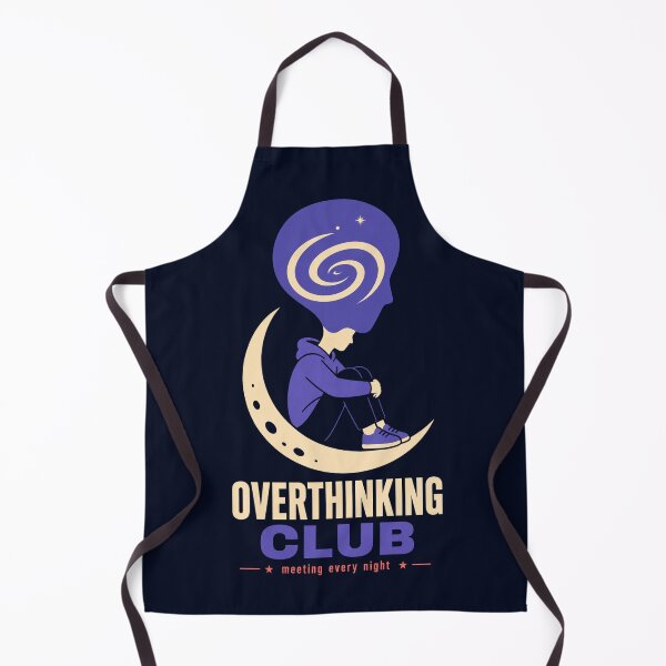 Item preview, Overthinking Club Night Mind Minimal designed and sold by Creative_Canvas.
