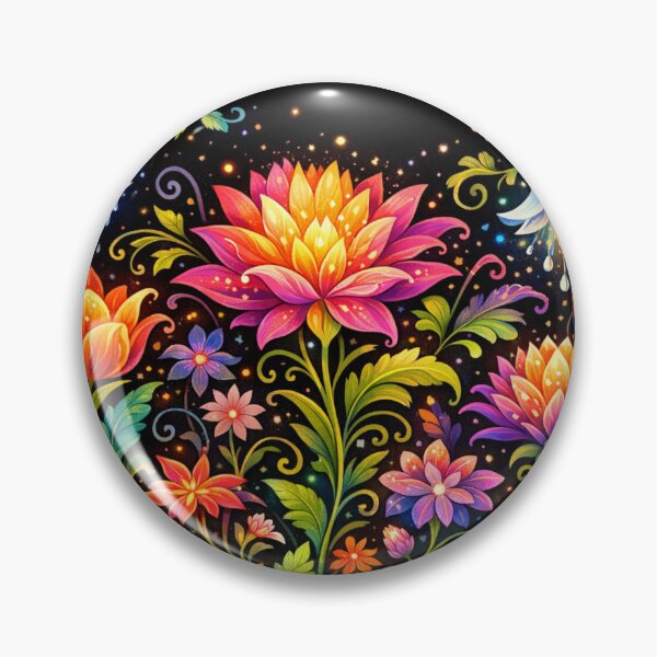 Item preview, Luminous floral dreamscape designed and sold by Sigtrix.
