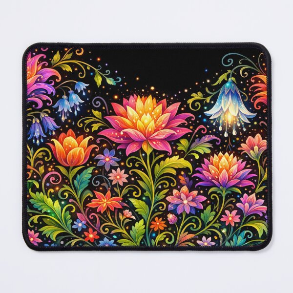 Item preview, Luminous floral dreamscape designed and sold by Sigtrix.