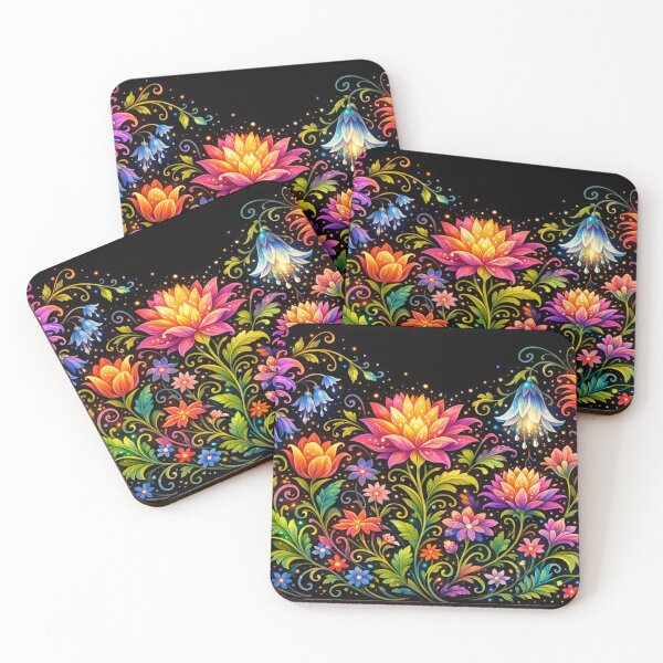 Item preview, Luminous floral dreamscape designed and sold by Sigtrix.