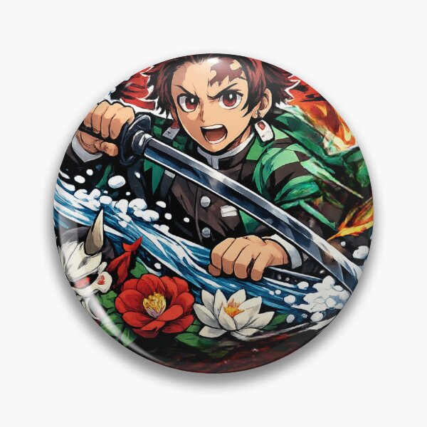 Item preview, Demon Slayer: Tanjiro Kamado designed and sold by RaijinThreads.