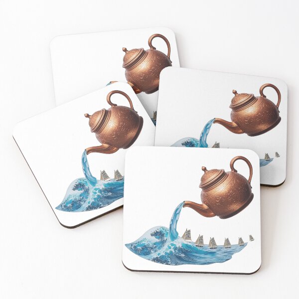 Item preview, Magical Tea Time - Sea Waves Pouring From Teapot designed and sold by Market line.