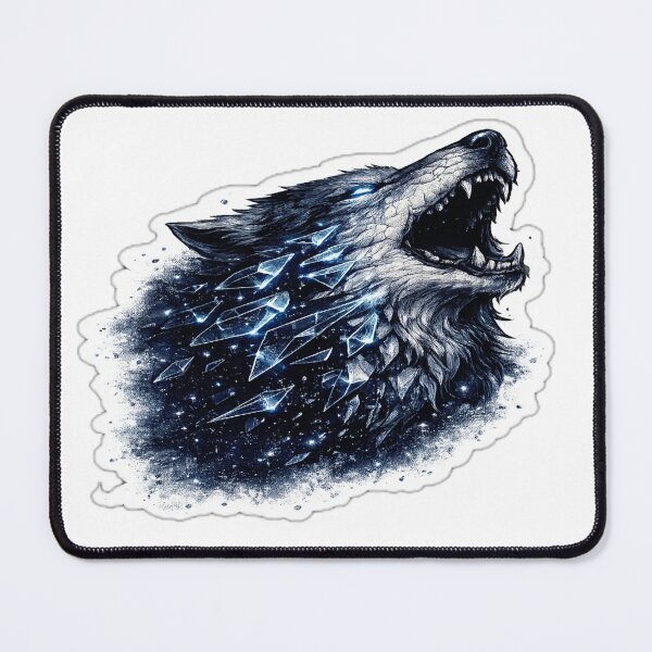 Item preview, A Howling Wolf  designed and sold by grandhub.